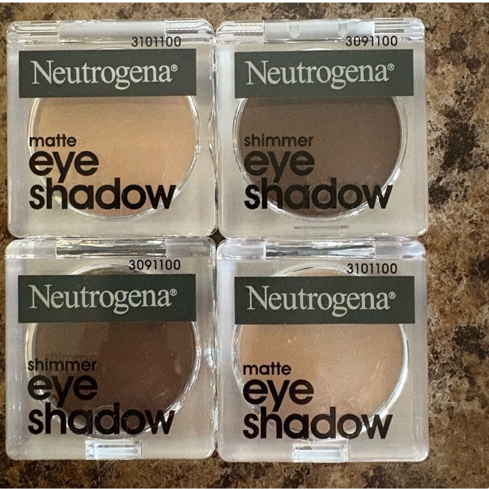 4 Neutrogena Shimmer Matte Eye Shadows
